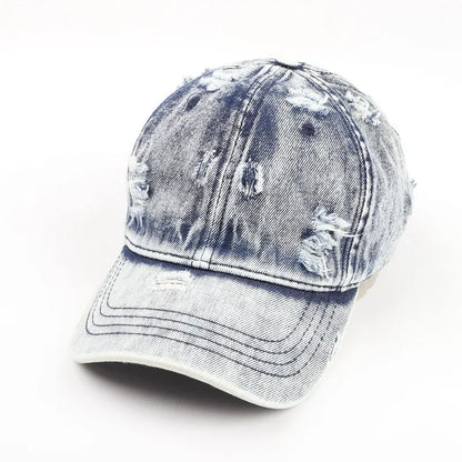 Unisex Retro Washed Denim Hat