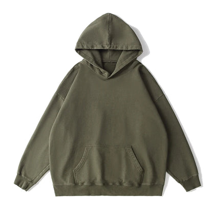 RetroFlex Oversized Washed Hoodie