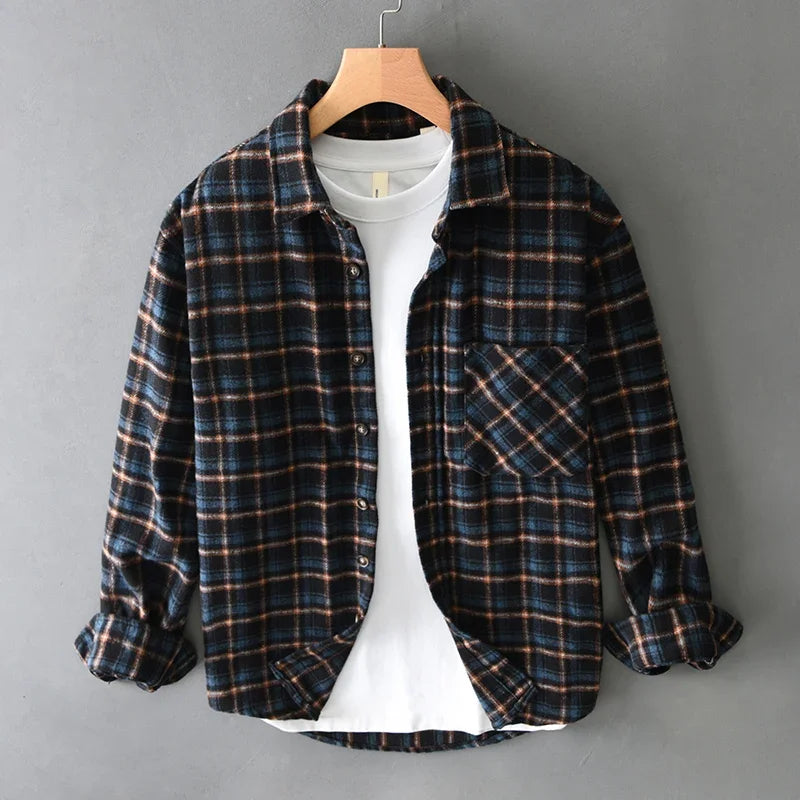 Men's "Satori" Retro Plaid Shirt